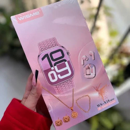 WISME WS-X18 MINI SMART WATCH WITH AIRPODS