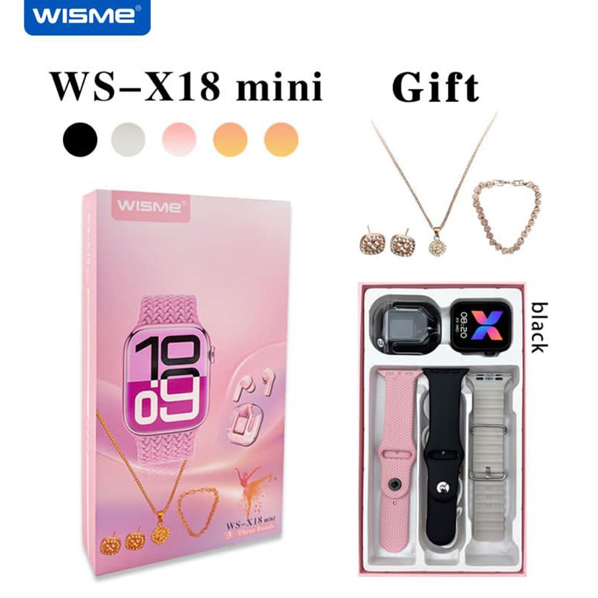 WISME WS-X18 MINI SMART WATCH WITH AIRPODS